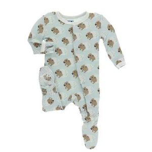 KicKee Pants Spring Sky Diictodon Pajamas